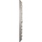 Ekena Millwork Milan Ceiling Medallion (Fits Canopies up to 4 5/8"), 24 1/2"OD x 3 1/2"ID x 1"P, Pearl White CM24MIPWS - alternate 2